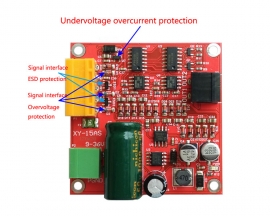 DC Motor Driver Board Module PWM Speed Controller DC 6V 12V 24V 36V 15A Regulator Module DC 6-36V