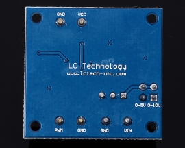 0-5V/0-10V to 0-100% Voltage to PWM Converter Board Duty Cycle Adjustable Conversion Module