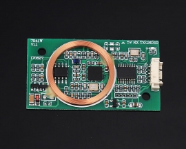 Dual Frequency RFID Reader Writer Wireless Module UART 13.56MHz 125KHz for IC/ID Card