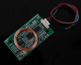 Dual Frequency RFID Reader Writer Wireless Module UART 13.56MHz 125KHz for IC/ID Card