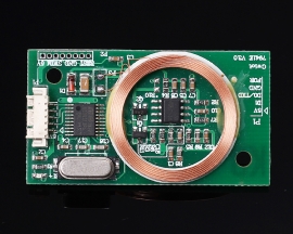 RFID Reader Wireless Module UART 3Pin 125KHz EM4100 8CM DC 5V for IC Card