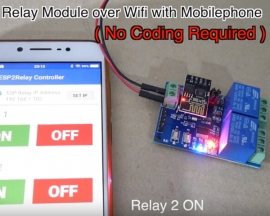 ESP8266 WiFi 12V 2 Channel Relay Module IOT Smart Home Remote Control Switch Android Phone APP Control Transmission Distance 100M