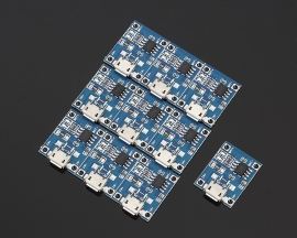 10PCS TP4056 1A Li-ion Lithium Battery Charging Module Charging Board Charger with Micro USB