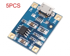 5pcs ICStation Micro USB 1A Battery Charging Module Power Supply Module