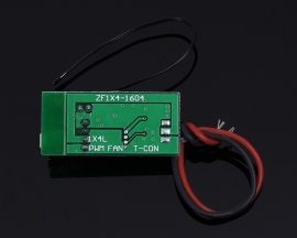 DC 12V PWM 4-Wire Fan Temperature Controller Speed Governor for PC Fan/Alarm