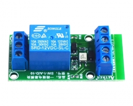 12V 1 Channel Relay Module/Switch Optocoupler Fully Isolated Microcontroller PLC Amplification