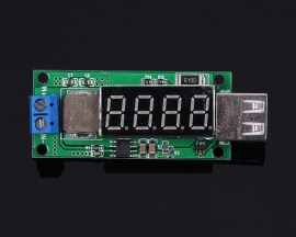 DC-DC Fast Charging Step Up USB Module Boost Converter 3V 3.7V 4.2V to 5V 2A 4 Digits Digital Display Module