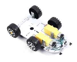 DIY Kit C51 Intelligent Vehicle Obstacle Avoidance Tracking Car, Smart Robot Car Kit School Competition Electronic Projects for Students and DIYers Learn to Solder