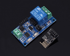 ESP8266 WiFi 12V 1 Channel Relay Module IOT Smart Home Remote Control Switch Android Phone APP Control Transmission Distance 100M