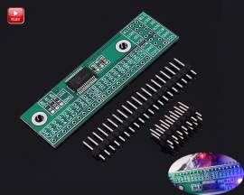 SPI Interface Converter PinBoard 16Bit I/O Extension Board Module MCP23S17-E/SS for Arduino