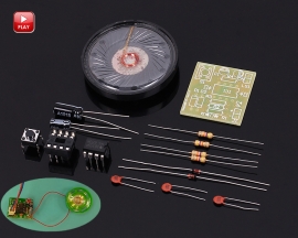 DIY Kit Electronic Doorbell NE555 Electronic Production Transformer Sound Circuit Processing Board