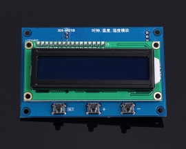 XH-M219 Clock Temperature Humidity Sensor Module LCD1602 Display Module