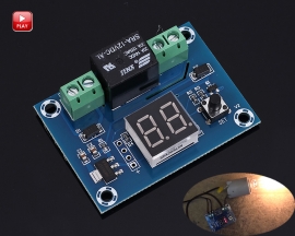 XH-M662 DC12V Digital Timer Switch Countdown Timer Module 5-60min or 1-24hours Automatic Controller