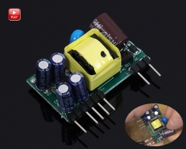 AC to DC Converter Dual Channel Step Down Power Supply Module AC 85V-265V to DC 5V/12V Board