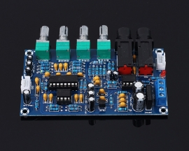 XH-M173 Karaoke Microphone Amplifier Module Stereo PT2399 AC 12V Dual Power Supply Audio Amplifier Module