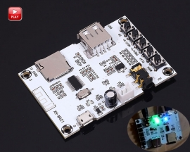 Digital Audio Amplifier MP3 Bluetooth-compatible Decoder Board USB TF Card Wirless Amplifier Module