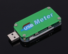 UM24 for APP USB 2.0 Color LCD Display Tester Voltmeter Ammeter Battery Capacity Tester Voltage Current Meter Cable Resistance Tester