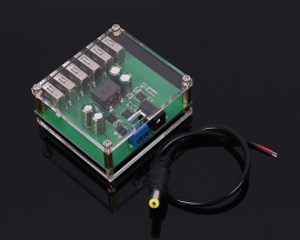 DC-DC Step Down Module 6 USB Interface 8A Buck Converter Power Supply Module DC 9V/12V/24V/36V to DC 5V