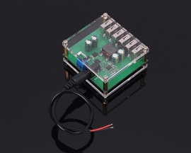 DC-DC Step Down Module 6 USB Interface 8A Buck Converter Power Supply Module DC 9V/12V/24V/36V to DC 5V