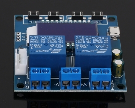 SHT20 Humidity Temperature Controller DC 12V 0-100%RH -20-60Celsius Digital LCD Display 2-Channel Relay Module