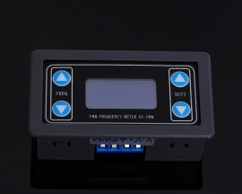 1Bit Signal Generator 1-Channel 1Hz-150KHz PWM Pulse Frequency Duty Cycle Adjustable Module LCD Display