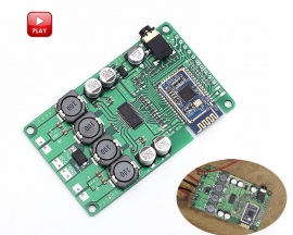 Bluetooth-compatible Power Amplifier Board 2x15W 2x10W Support AUX Audio Support Change Name and Password