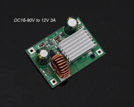 DC Step Down Module Power Supply Buck Converter Board Non-isolated 24V 36V 48V 72V to 12V 3A