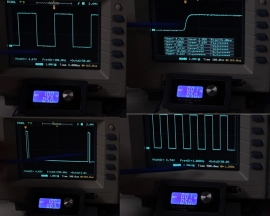 1-Channel Signal Generator 1Hz-150KHz PWM Pulse Frequency Duty Cycle Adjustable LCD Display Module