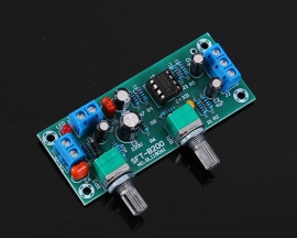 SFT-B200 DC 12V Single Power Supply Heavy Subwoofer Preamp Board HIFI Low Pass Filter Pre-circuit Module
