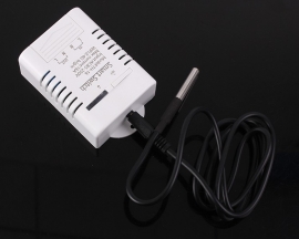 DS18B20 Temperature Monitor IoT 16A Wireless WIFI Intelligent Control Switch AC 85V-250V