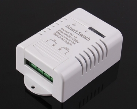 AC 85V-250V DS18B20 Temperature Monitor IoT 16A Wireless WIFI Intelligent Control Switch