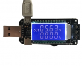 DC-DC USB Step UP/Down Power Supply Module LCD Adjustable Boost Buck Converter Voltmeter Ammeter Battery Capacity Tester Temperature Display