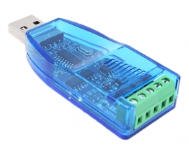 Industrial USB to RS485 Converter CH340 Communication Module TVS Transient Protection