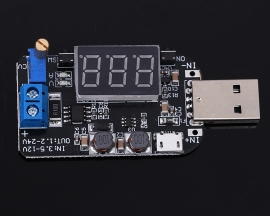 DC-DC 3W Adjustable USB Step Up Down Power Supply Module Buck Boost Voltage Converter