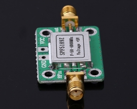 LNA 50-4000 MHz RF Low Noise Amplifier Signal Receiver SPF5189 NF 0.6dB with Shielding shell
