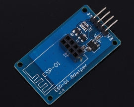 ESP-01S ESP8266 SPI Wi-Fi Wireless Module With ESP-01 Adapter