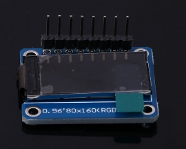 0.96'' 0.96Inch IPS Screen OLED Display Module 80x160 ST7735 SPI 3.3V RGB