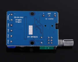 High-Power Stereo Digital Power Amplifier Board 12V 24V 30W+30W