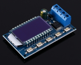 1-Channel Signal Generator 8A Driver Module for Motor/Lamp 1Hz-150KHz Dual Mode LCD PWM Pulse Frequency Duty Cycle Adjustable Module