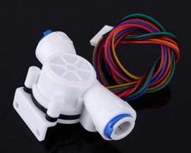 DC 5V-24V 3/8" Water Flow Sensor Hall Sensor G3/8 TDS Multi-Function Flowmeter 0.35MPa