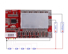 5S 3.7V Polymer Lithium-Ion Battery 18.5V 50A Charging Protector Balanced Function Board