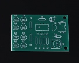 DIY Kit LM358 Breathing Light Adjustable DC 12V Electronic Components Soldering Practice Kits
