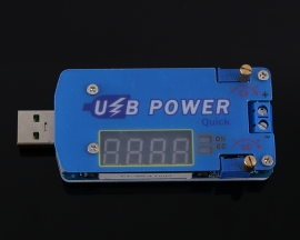 DC-DC 15W Adjustable USB Step Up Down Power Supply Module Fast Charging CVCC Buck Boost Voltage Converter