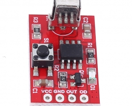 DC 3V-5V 1-Channel Infrared Receiver Board Module Remote Controller Support Self-locking/Inching/Interlocking Mode