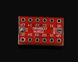 DC 11V 1.8A DRV8837 2-Channel H-Bridge DC Motor Driver Module