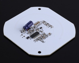 Microwave Radar Sensor Module 9W White LED Lamp Intelligent Control for Aisle Corridor