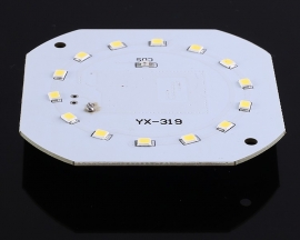 Microwave Radar Sensor Module 9W White LED Lamp Intelligent Control for Aisle Corridor