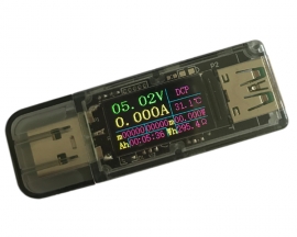 5V USB Multi-function Meter LCD Voltmeter Ammeter Battery Capacity Tester Power Tester Temperature Display