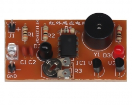 DIY Kit Infrared Sensor Alarm Electronic Circuit Learning Soldering Practice Kit