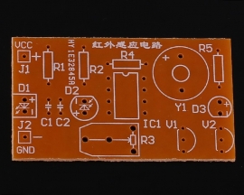 DIY Kit Infrared Sensor Alarm Electronic Circuit Learning Soldering Practice Kit